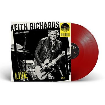 KEITH RICHARDS &  THE X-PENSIVE WINOS - LIVE 3.10.22 (LP - ROSSO | RSD'25)