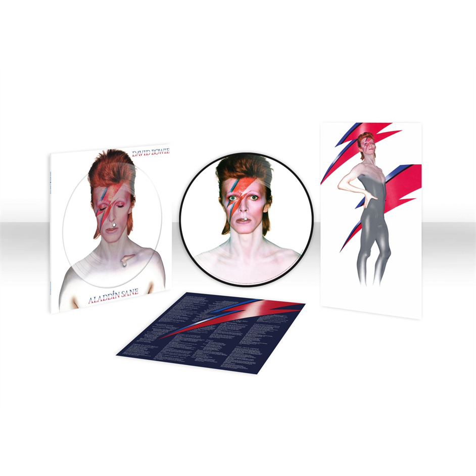 DAVID BOWIE - ALADDIN SANE (LP - 50TH ANN | PICTURE | REM23 - 1973)
