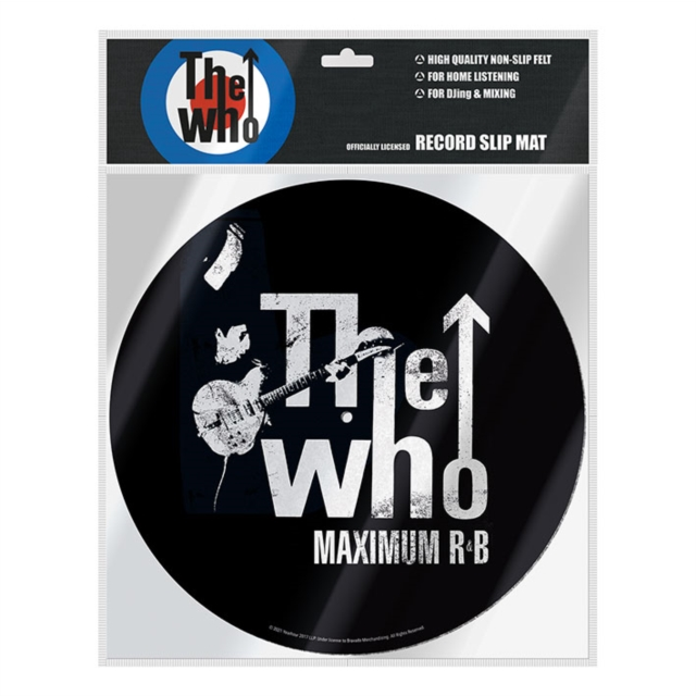 THE WHO - MAXIMUM R&B - SLIPMAT