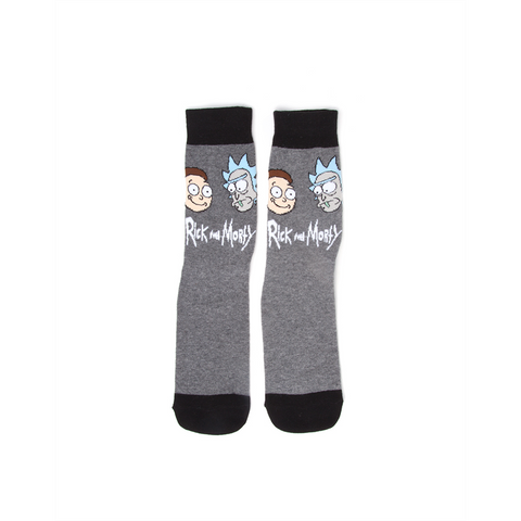 RICK AND MORTY - FACES CREW GREY - CALZINI 39/42