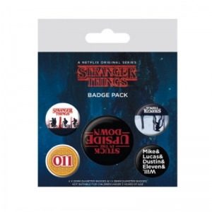 STRANGER THINGS - UPSIDE DOWN - 5 SPILLE PACK