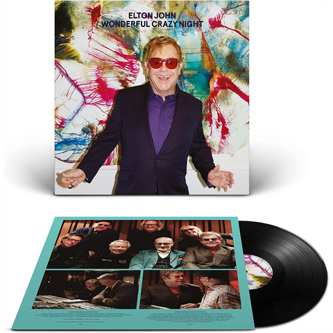 ELTON JOHN - WONDERFUL CRAZY NIGHT (LP - REM23 - 2016)