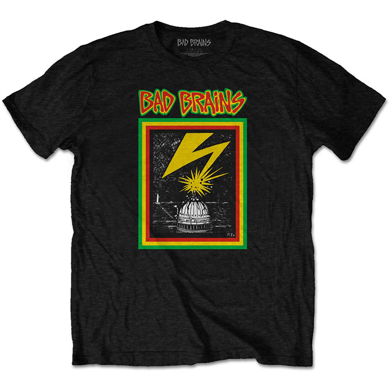 BAD BRAINS - CAPITOL STRIKE - NERO - L - T-SHIRT