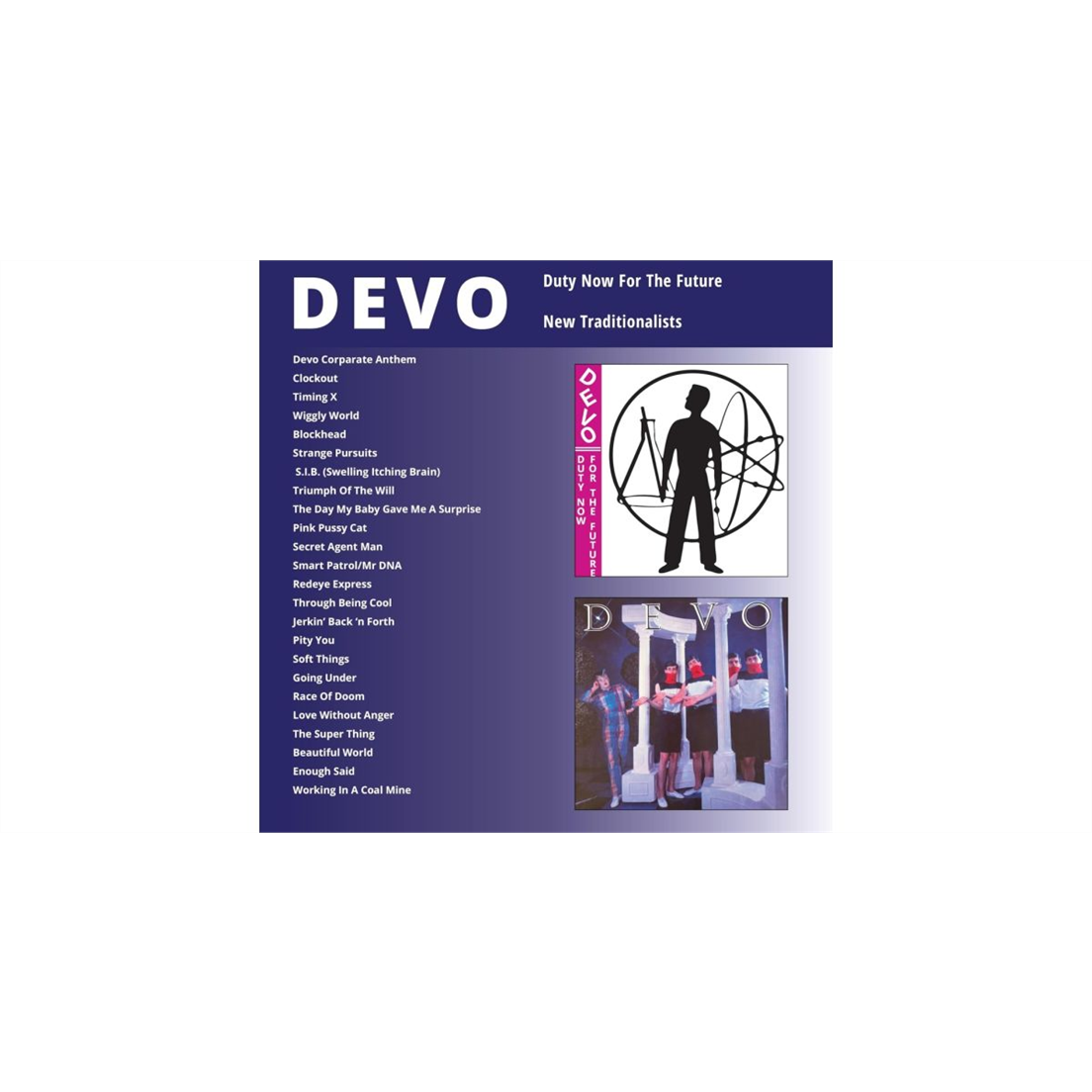DEVO - DUTY FOR THE FUTURE / NEW TRADITIONALISTS (2025)