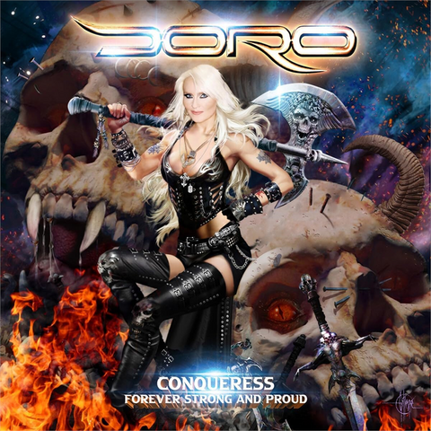 DORO - CONQUERESS: FOREVER STRONG AND PROUD (2LP - SPLATTER | INSERT - 2023)
