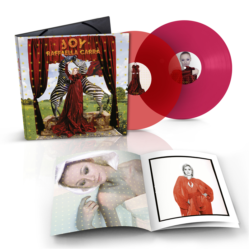RAFFAELLA CARRA' - JOY (2LP - ROSA/ROSSO | BEST - 2022)
