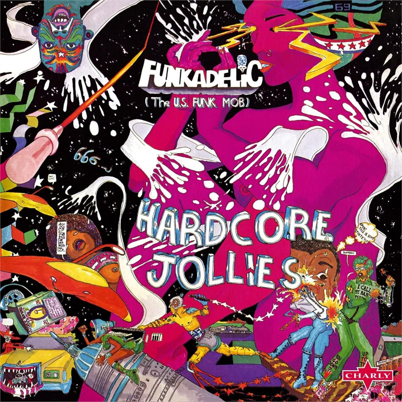 FUNKADELIC - HARDCORE JOLLIES (LP - ROSA | REM23 - 1976)