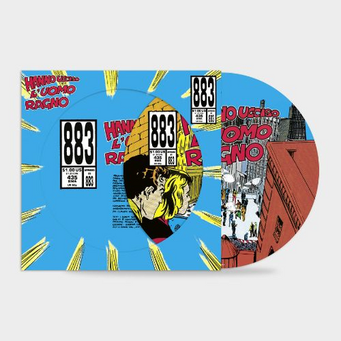 883 - HANNO UCCISO L'UOMO RAGNO (LP - PICTURE DISC | REM25 - 1992)