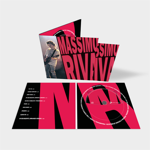 MASSIMO RIVA - SANGUE NERVOSO (1995 - CD RED | 17X17CM | LIMITED | REM23)