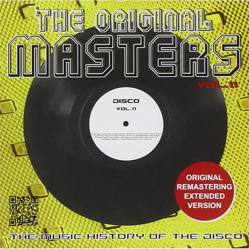 THE ORIGINAL MASTERS - ARTISTI VARI - THE MUSIC HISTORY OF THE DISCO: VOL.11 (2015)