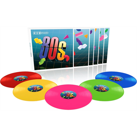 NOW THAT´S WHAT I CALL - ARTISTI VARI - NOW PRESENTS... THE 80S (5LP - COLORATO - 2024)