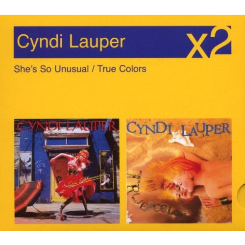 CYNDI LAUPER - SHE'S SO UNUSUAL + TRUE COLORS (2CD1)