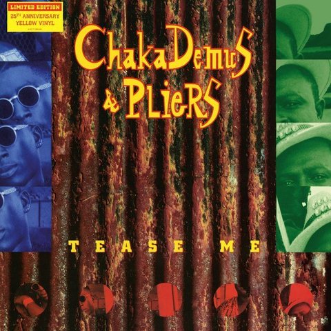 CHAKA & PLIERS DEMUS - TEASE ME (LP - YELLOW VINYL - RSD'18)