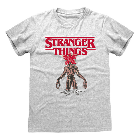 STRANGER THINGS - DEMOGORGON - GRIGIO - L - T-SHIRT
