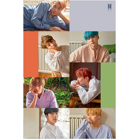 BT21 - GROUP COLLAGE - POSTER - 826 - 61X91.5CM
