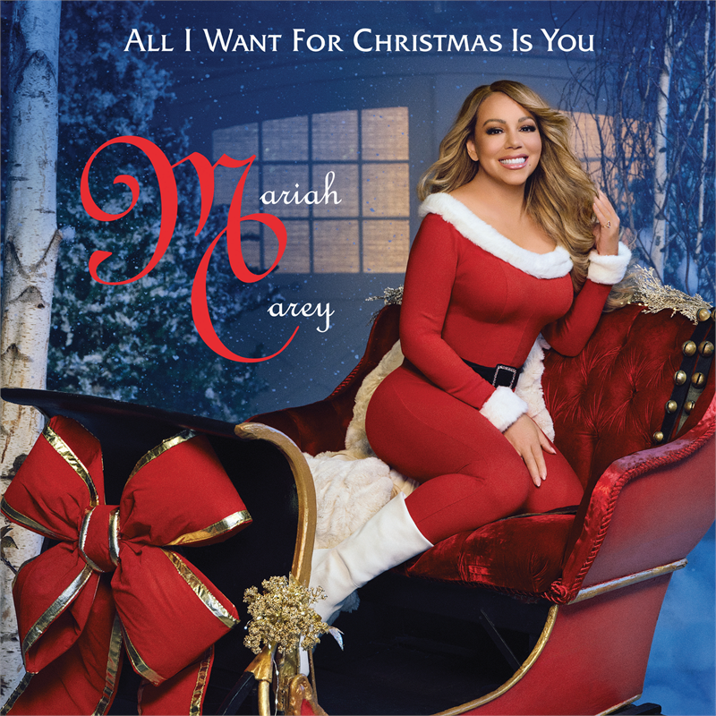 MARIAH CAREY - ALL I WANT FOR CHRISTMAS IS YOU (12'' - 30TH ANN | NEW COVER | REM24 - 1994)