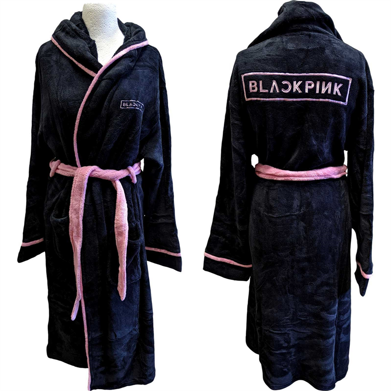 BLACKPINK - VESTAGLIA / ACCAPPATOIO - LOGO - S / M