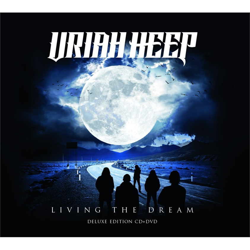 URIAH HEEP - LIVING THE DREAM (2018 - CD+DVD)
