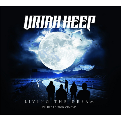 URIAH HEEP - LIVING THE DREAM (2018 - CD+DVD)