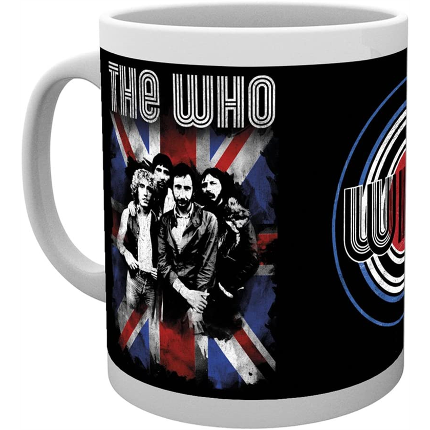 THE WHO - FLAG - TAZZA