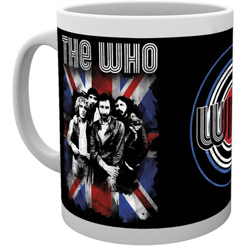 THE WHO - FLAG - TAZZA