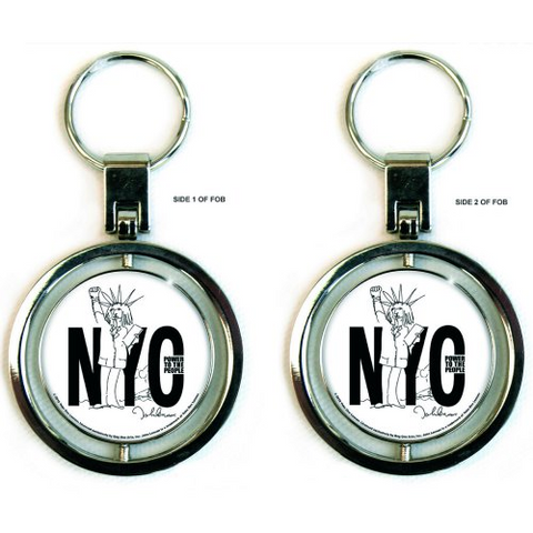 JOHN LENNON - NYC - PORTACHIAVI GIREVOLE