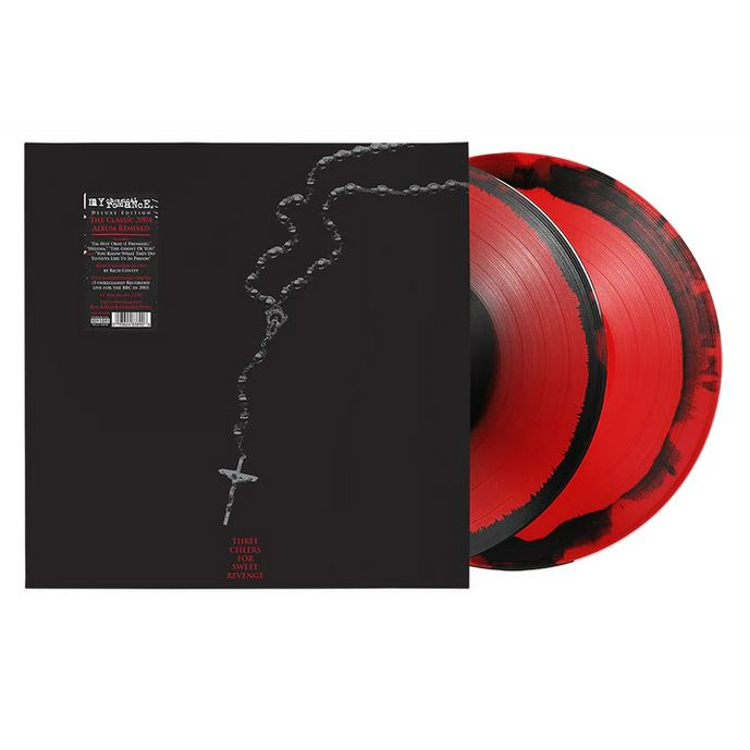 MY CHEMICAL ROMANCE - THREE CHEERS FOR SWEET REVENGE (2LP - RED&BLACK | DELUXE - INDIE ONLY | REM25 - 2004)