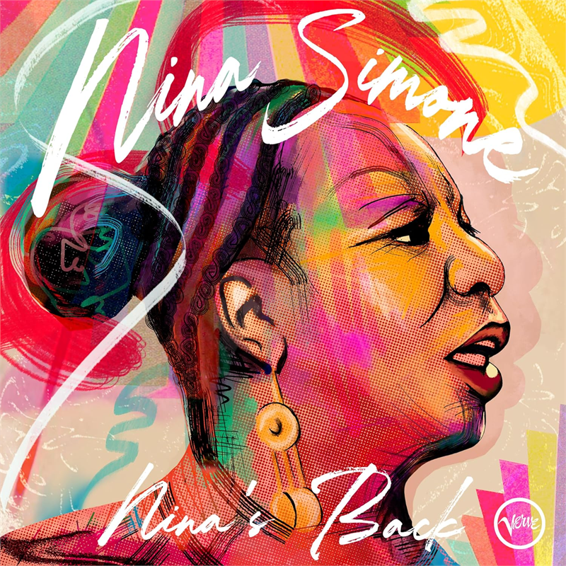 NINA SIMONE - NINA'S BACK (LP - REM24 - 1985)