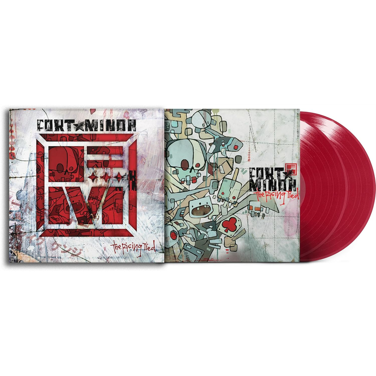 FORT MINOR - THE RISING TIED (2LP - CLRD | REM23 - 2005)
