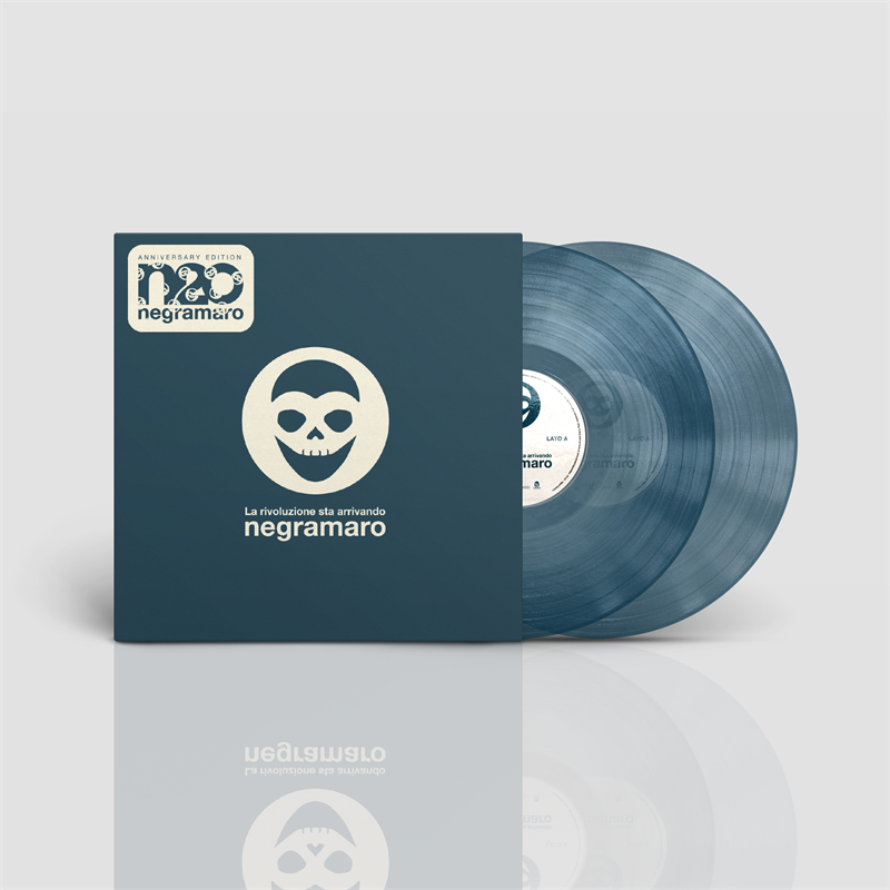 NEGRAMARO - LA RIVOLUZIONE STA ARRIVANDO (2LP - N20 VERSION | BLU TRASPARENTE | REM23 - 2015)