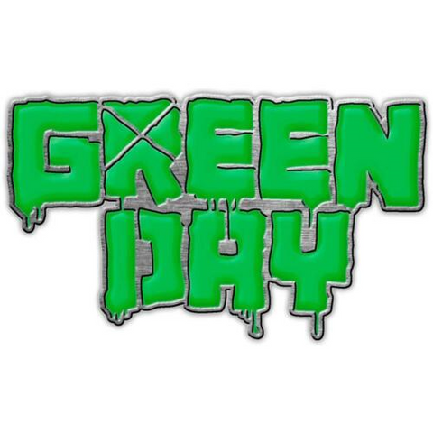 GREEN DAY - LOGO - SPILLA SMALTATA