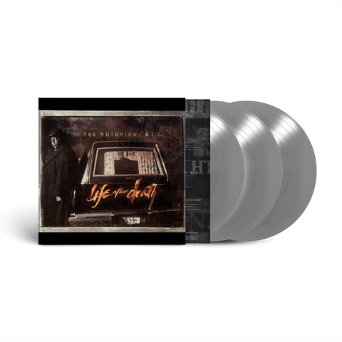NOTORIOUS B.I.G. - LIFE AFTER DEATH (3LP - SILVER | 25TH | REM22 - 1997)