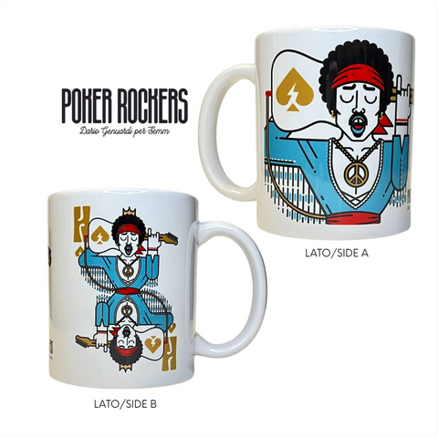 POKER ROCKERS – DARIO GENUARDI PER SEMM - JIMI - TAZZA - POKER  ROCKERS