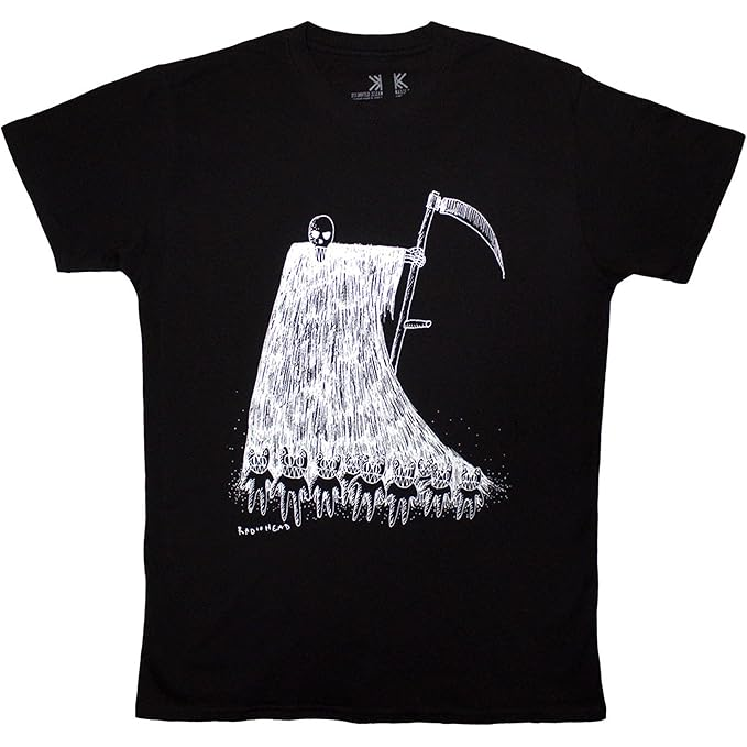 RADIOHEAD - GRIM REAPER - NERO - (S) - TSHIRT