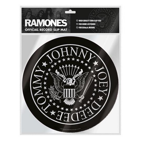 RAMONES - LOGO - SLIPMAT | TAPPETINO GIRADISCHI