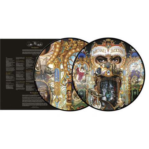 MICHAEL JACKSON - DANGEROUS (2LP - 1991 - PICTURE DISC)