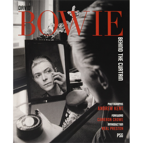 DAVID BOWIE - BEHIND THE CURTAIN - LIBRO