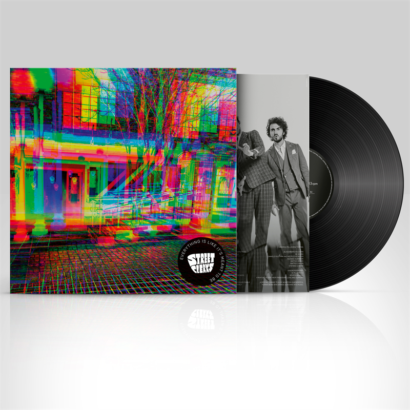 STREET CLERKS - EVERYTHING IS LIKE IT'S MEANT TO BE (LP - 2023)