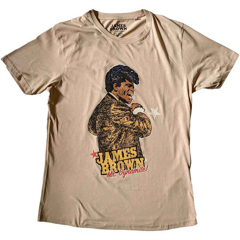JAMES BROWN - MR DYNAMITE - UNISEX - (M) - T-SHIRT