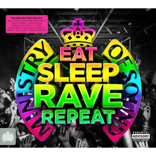 MINISTRY OF SOUND - EAT SLEEP RAVE REPEAT (3CD)