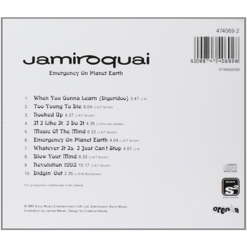 JAMIROQUAI - EMERGENCY ON PLANET EARTH (1993)