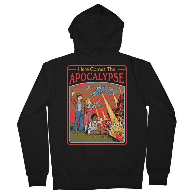 STEVEN RHODES - HERE COMES THE APOCALYPSE - UNISEX - S - FELPA CAPPUCCIO