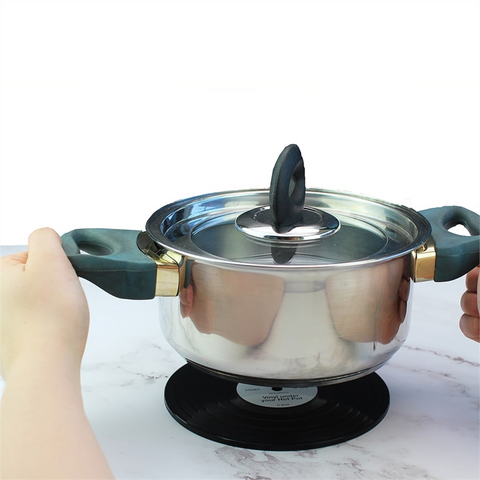 SOTTOPENTOLA VINILE - SILICONE | COL. NERO