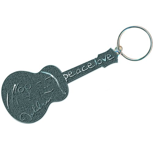 LENNON JOHN - PEACE & LOVE GUITAR - PORTACHIAVI METALLO