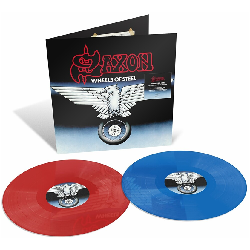 SAXON - WHEELS OF STEEL (2LP - COLORATO | 45TH ANN | RSD'25 - 1980)