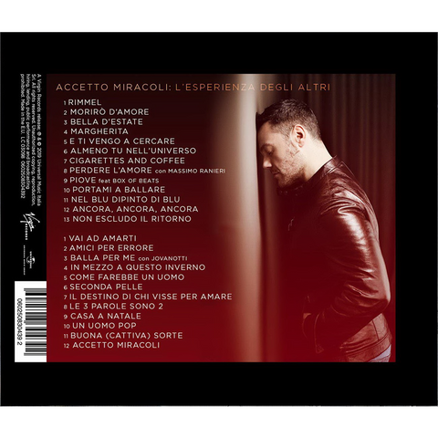 TIZIANO FERRO - ACCETTO MIRACOLI: L'ESPERIENZA DEGLI ALTRI (2020 - 2CD)