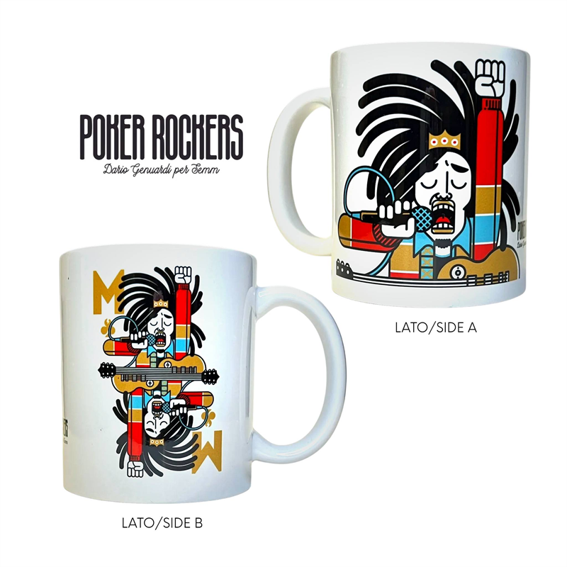 POKER ROCKERS – DARIO GENUARDI PER SEMM - BOB - TAZZA - POKER  ROCKERS