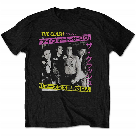 THE CLASH - LONDON CALLING JAPAN PHOTO - nero