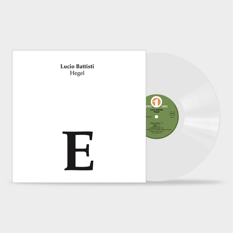 LUCIO BATTISTI - HEGEL (LP - BIANCO | LTD 500 COPIES | REM23 - 1994)