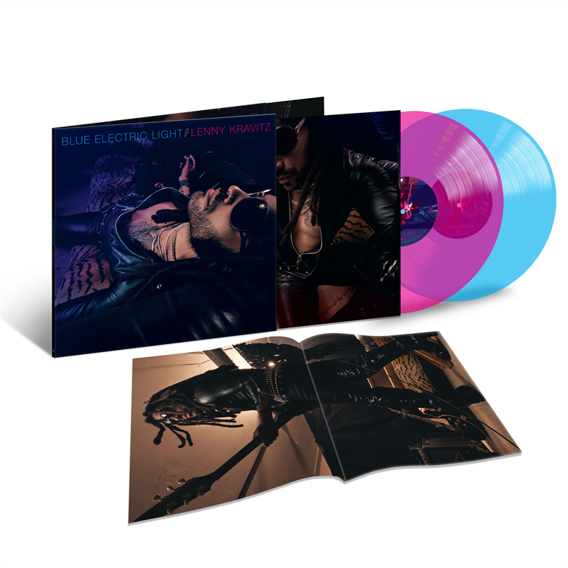 LENNY KRAVITZ - BLUE ELECTRIC LIGHT (2LP - CLRD | AUTOGRAFATO | INDIE ONLY - 2024)